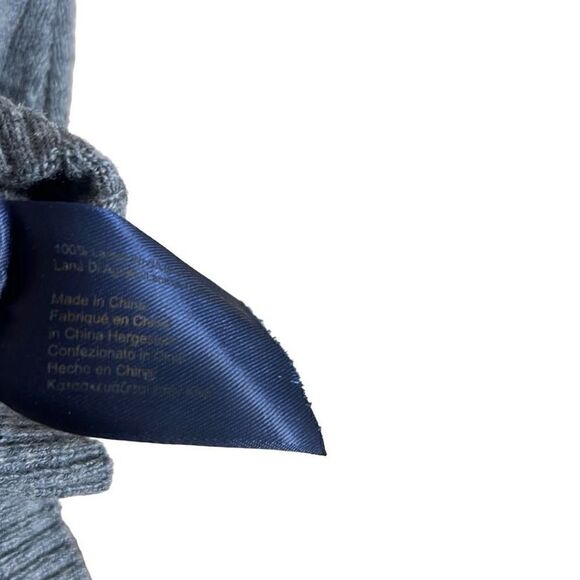 346 Brooks Brothers 100% Lambs Wool V Neck Cableknit Sweater - Picture 6 of 7